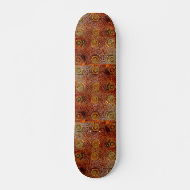 RUSTY NÖT MINI SKATEBOARD BRÄDA 18,5 CM (Framsida)