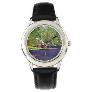 Rusty Old Cars and Lastbilar Abstrakt Armbandsur