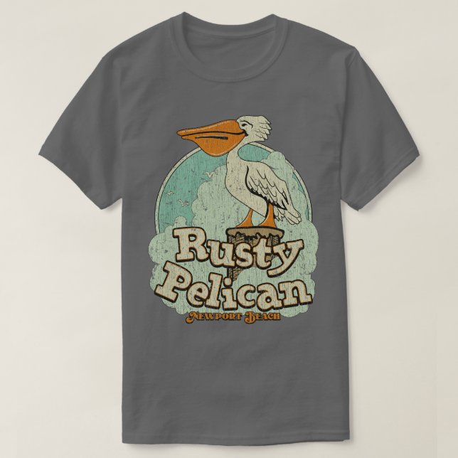 Rusty Pelican 1972 T Shirt (Design framsida)