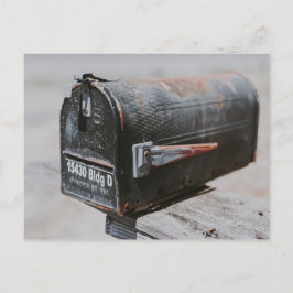 Rusty-postlåda Vykort