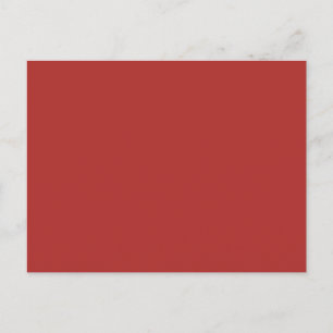 RUSTY RED (färg i fast form) ~ Vykort