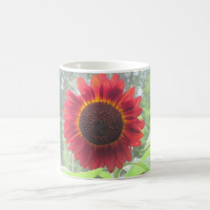Rusty Red Solros Mugg