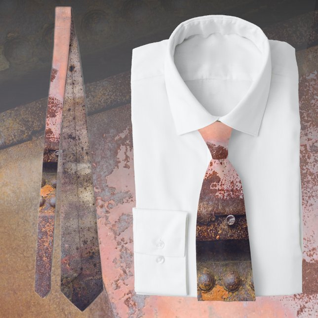 Rusty rosa brun metall slips (Skapare uppladdad)