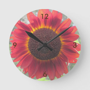 Rusty Solros Wall Clock Rund Klocka