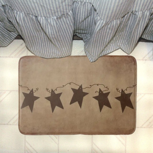 Rusty Stars Bath Mat Badrumsmatta (Skapare uppladdad)