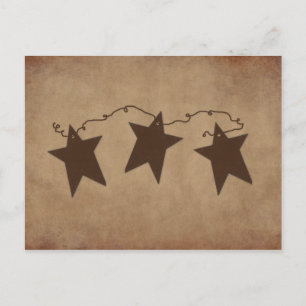 Rusty Stars-receptkort Vykort