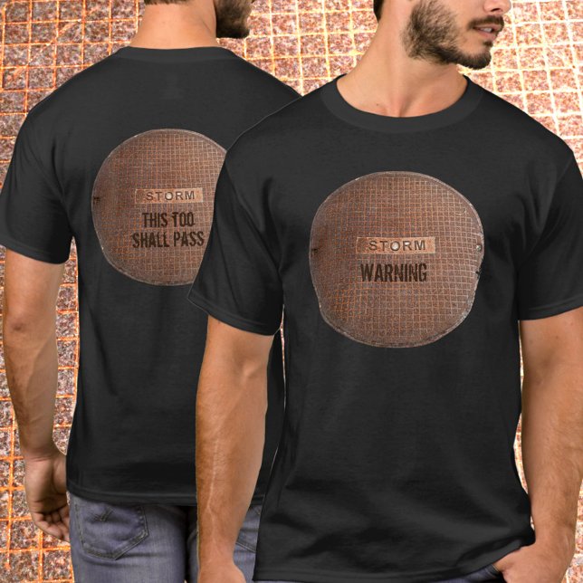 Rusty Storm Cover dubbla-sidig fotografisk bild T Shirt (Skapare uppladdad)