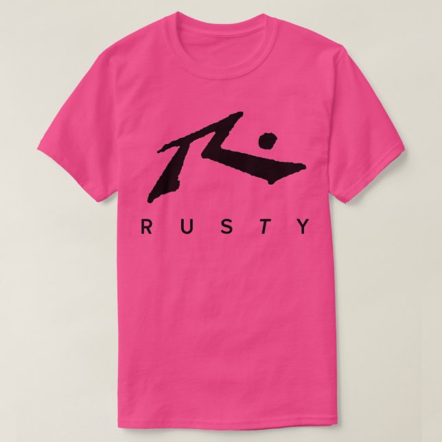 Rusty Surf T Shirt (Design framsida)