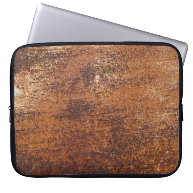 Rusty Textured Metall Yta Laptop Fodral (Framsidan)
