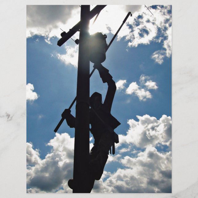 Rusty the Lineman (Framsida)