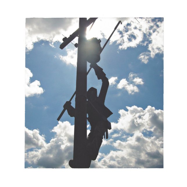 Rusty the Lineman Anteckningsblock (Framsida)