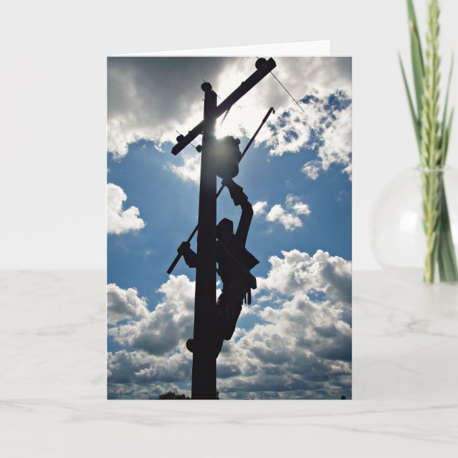 Rusty the Lineman Card Kort (Framsida)