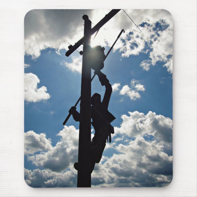 Rusty the Lineman Musmatta (Framsidan)