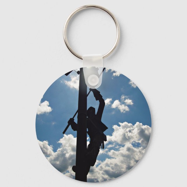 Rusty the Lineman Nyckelring (Framsida)