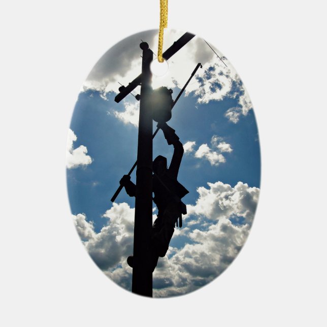 Rusty the Lineman Ornament (Framsidan)