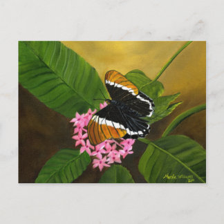 Rusty-tippat Butterfly Postcard av Maria Williams Vykort