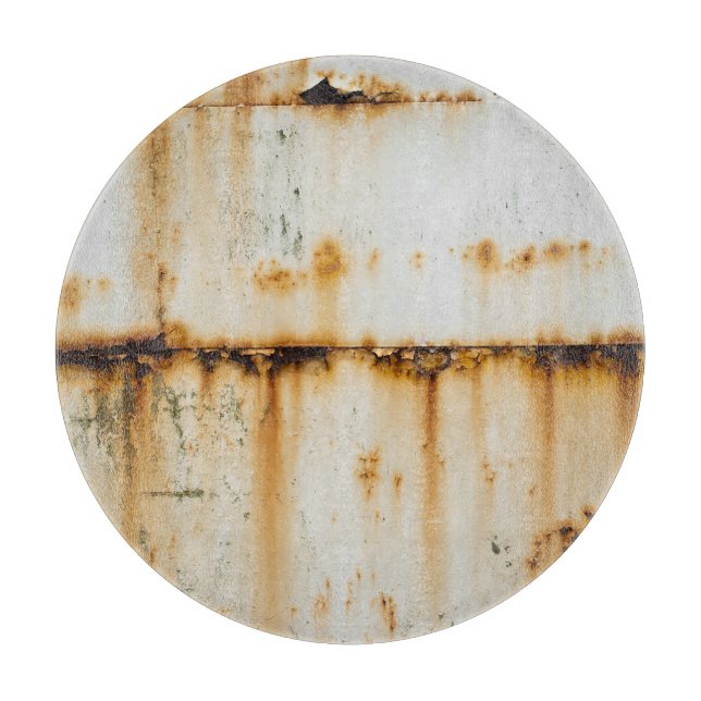 Rusty White Metall: Texturerad Yta (Framsidan)