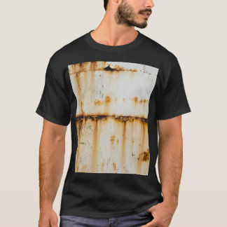 Rusty White Metall: Texturerad Yta T Shirt