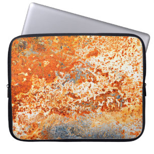 Rusty Zinc grunge - bakgrund Laptop Fodral