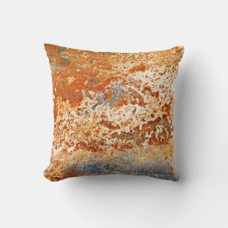Rusty zinc: grunge struktur bakgrund. kudde
