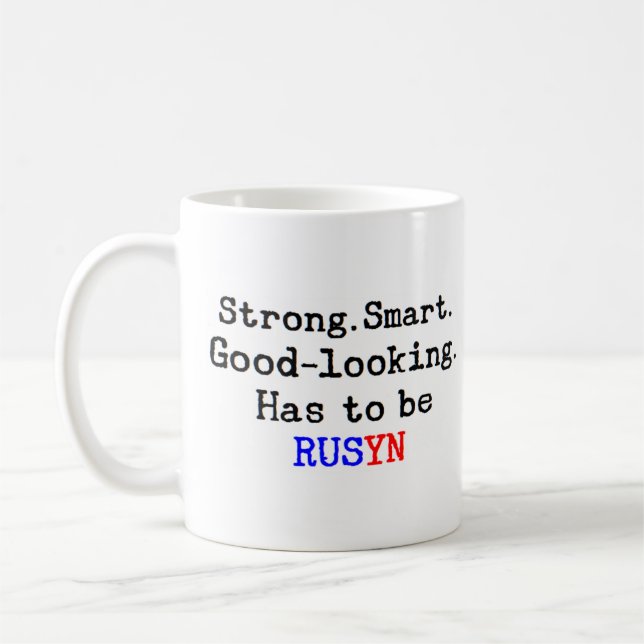 Rusyn strong kaffemugg (Vänster)