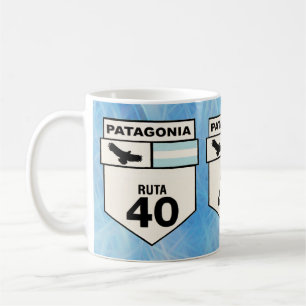 Ruta 40 den klassiska enheten kaffemugg