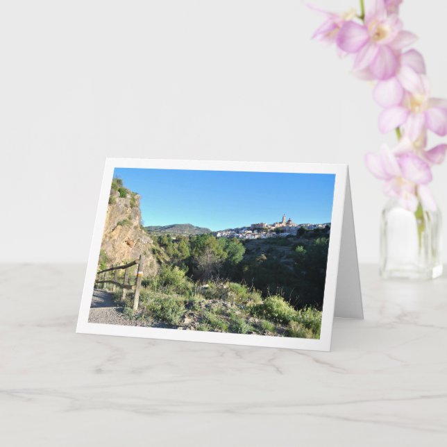 Ruta del Agua Church Landscape, Chelva, Valencia Kort (Orkide)