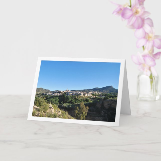 Ruta del Agua Landscape, Chelva, Valencia, Spanien Kort (Orkide)