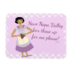 Ruta dessa druvor redan! magnet