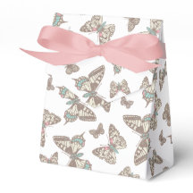 Ruta för fjäril-mönstrade bröllop