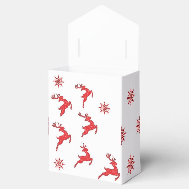 Ruta för renar/Gift-ruta Presentaskar (Öppnad)