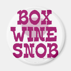 Ruta Vin Snob Magnet