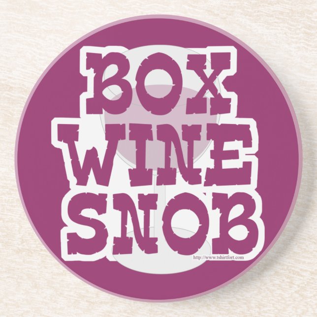 Ruta Vin Snob Underlägg Sandsten (Framsidan)