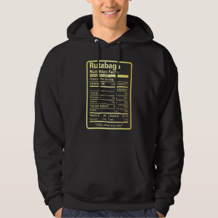 Rutabaga Nutrition Facts Thanksgivingen Jul för Hoodie