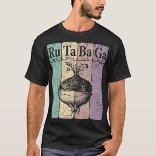 Rutabaga Periodic Table Elements Swede Rutabaga Re T Shirt