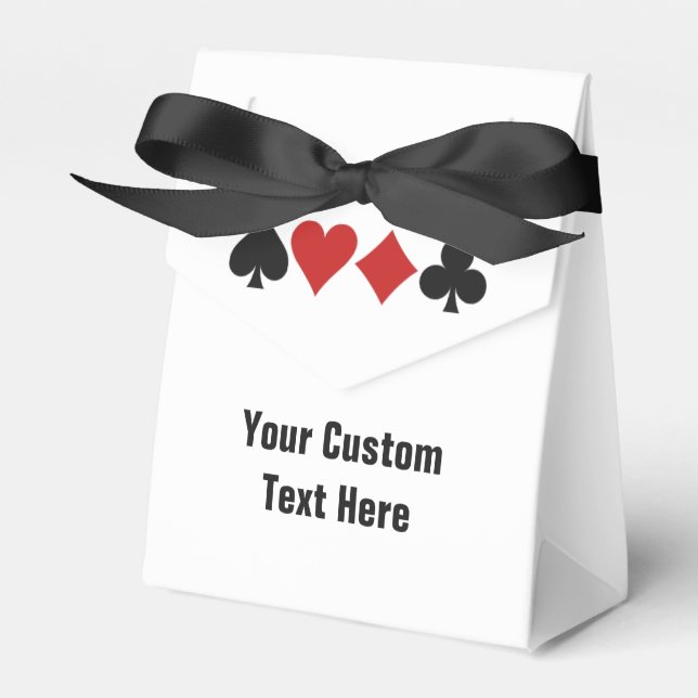 Rutan anpassningsbar för kortspelare presentaskar (Framsidan Sidan)