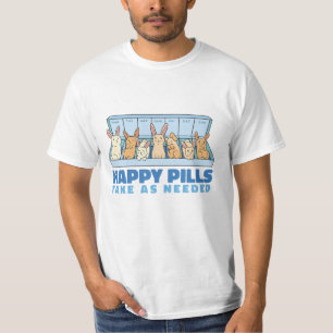 RUTAN CUTE BUNNY LYCKLIG PILLS T SHIRT