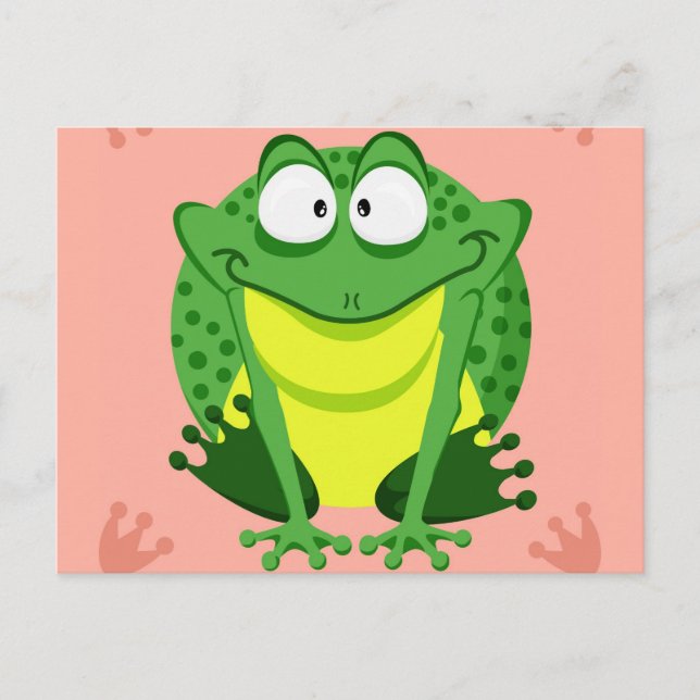 Rutcirkelgroda Vykort (Framsida)