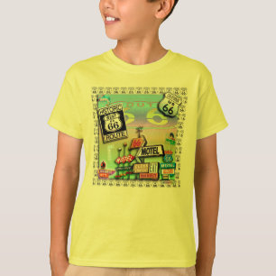 RUTE 66 - Modern HÅLLER LJUSTESTER T-shirt