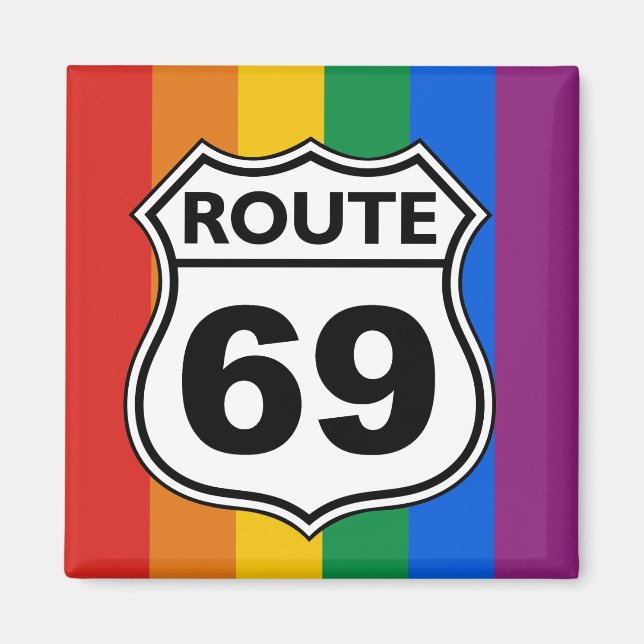 RUTE 69 MAGNET (Framsidan)