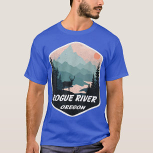 Rutfloden Oregon ELLER bergen Hike Hiking Souven T Shirt