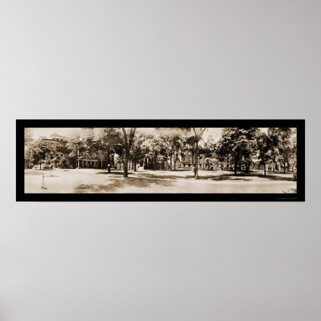 Rutgers Universiteten NJ Photo 1913 Poster (Framsidan)