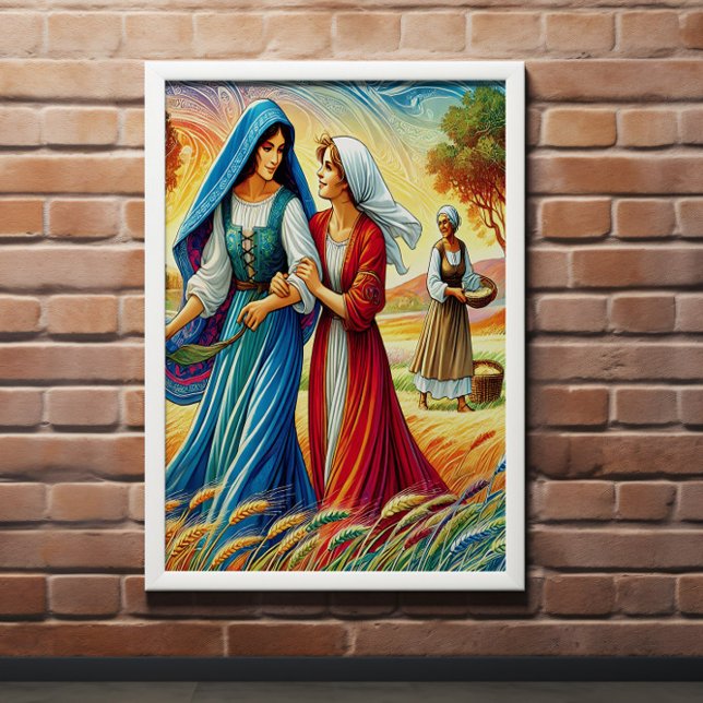 Ruth 1 Journey through Loyalty and Kärlek Poster (Skapare uppladdad)