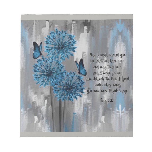 Ruth 2:12 anteckningsblock (Framsida)