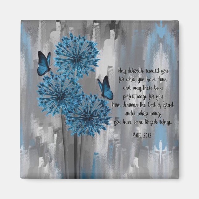 Ruth 2:12 magnet (Framsidan)