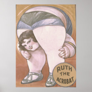 Ruth akrobaten poster