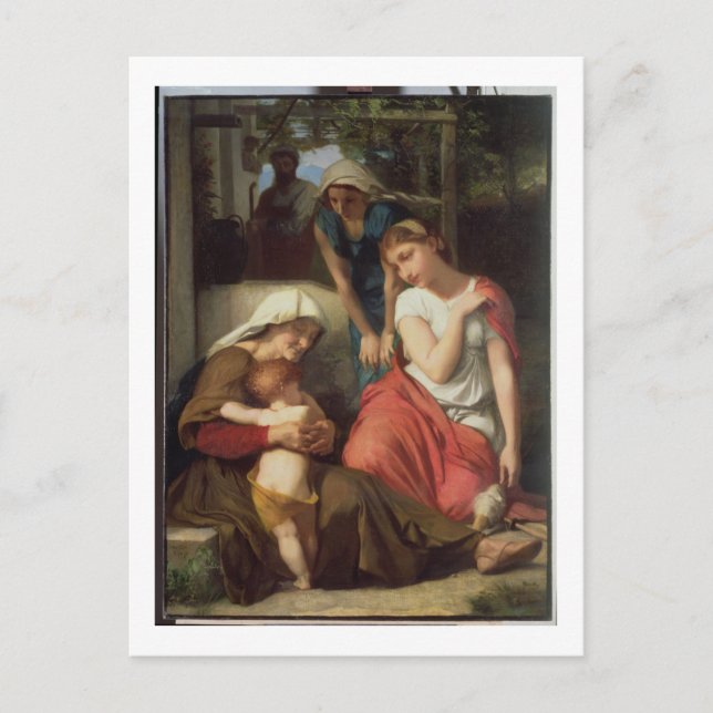 Ruth and Naomi, 1859 (oil on canvas) Vykort (Framsida)