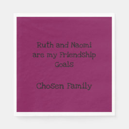 Ruth and Naomi Chosen Family  Pappersservett