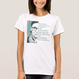 Ruth Bader Ginsberg - Lika Höger T-Shirt