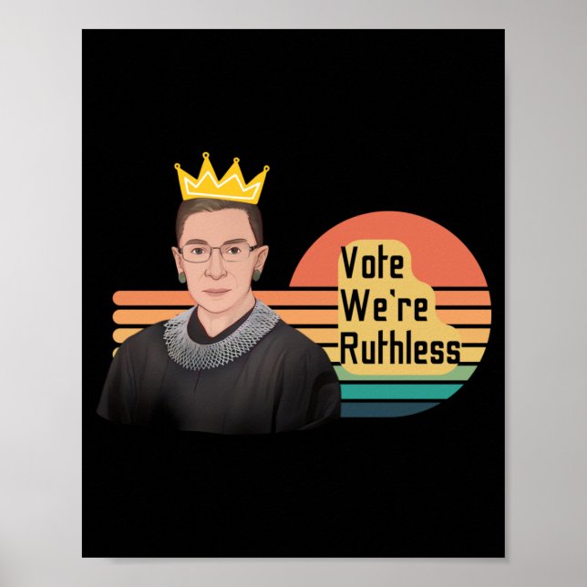 Ruth Bader Ginsberg RBG Poster (Framsidan)